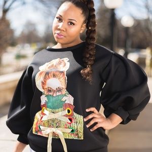 Plus Size Scuba Top